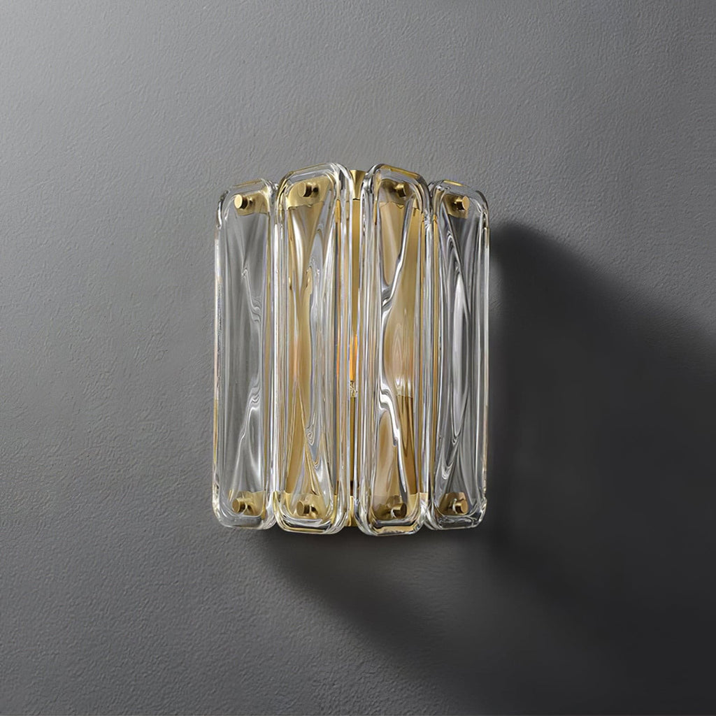 THISTLEDALE TRIANGULAR GLASS APPLIQUE
