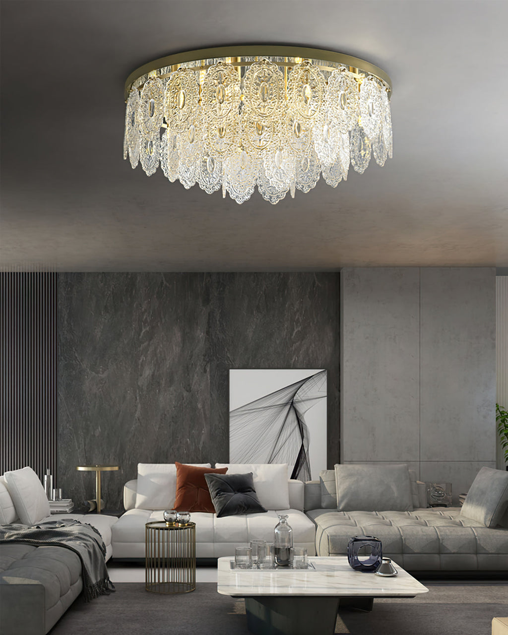 ASTORIA STARBURST CEILING LIGHT