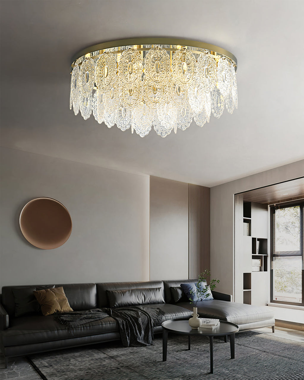 ASTORIA STARBURST CEILING LIGHT
