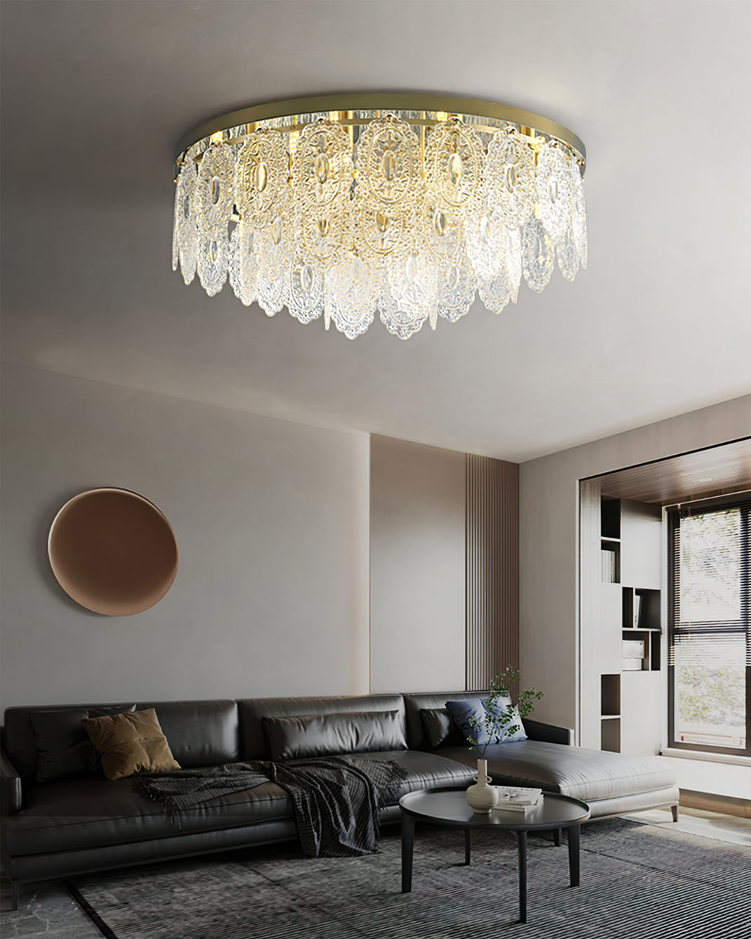 ASTORIA STARBURST CEILING LIGHT