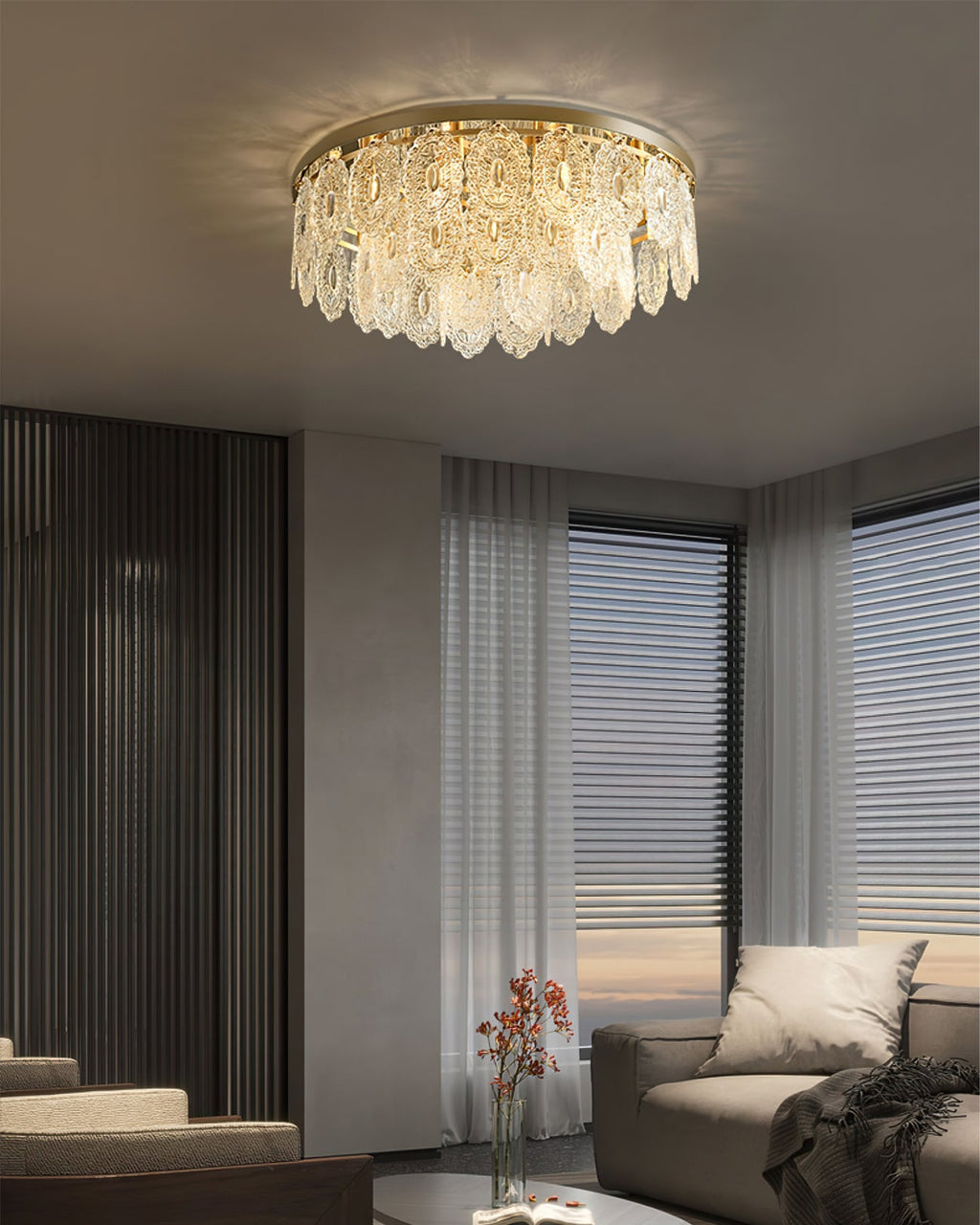 ASTORIA STARBURST CEILING LIGHT