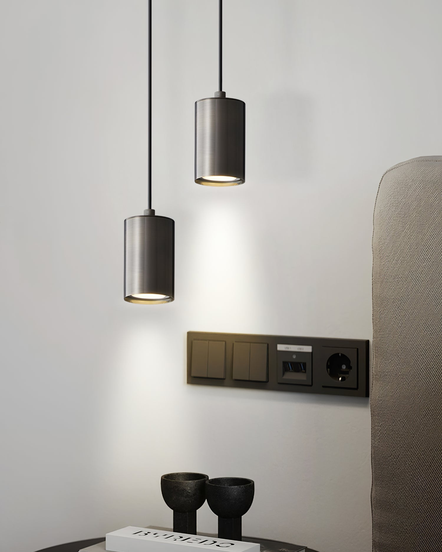 WINTHROP TRIPLE GLOBE HANGING LAMP