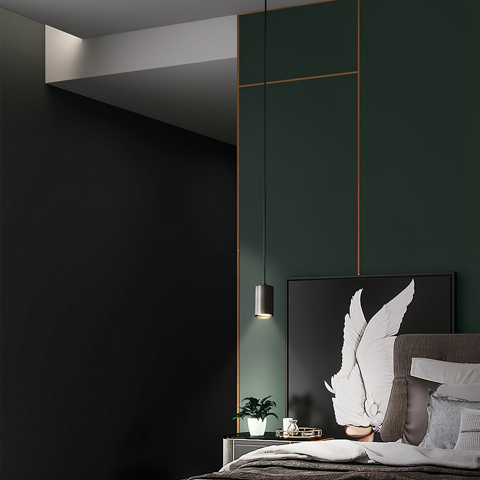WINTHROP TRIPLE GLOBE HANGING LAMP