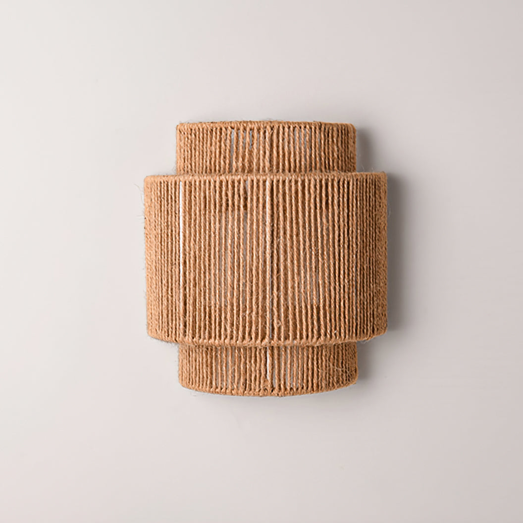 FENWICK ROPE-ACCENTED WALL SCONCE