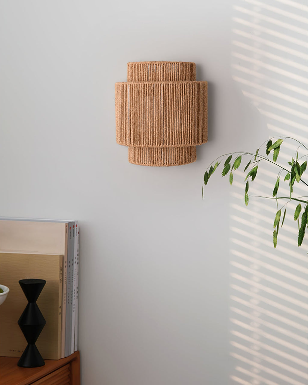 FENWICK ROPE-ACCENTED WALL SCONCE