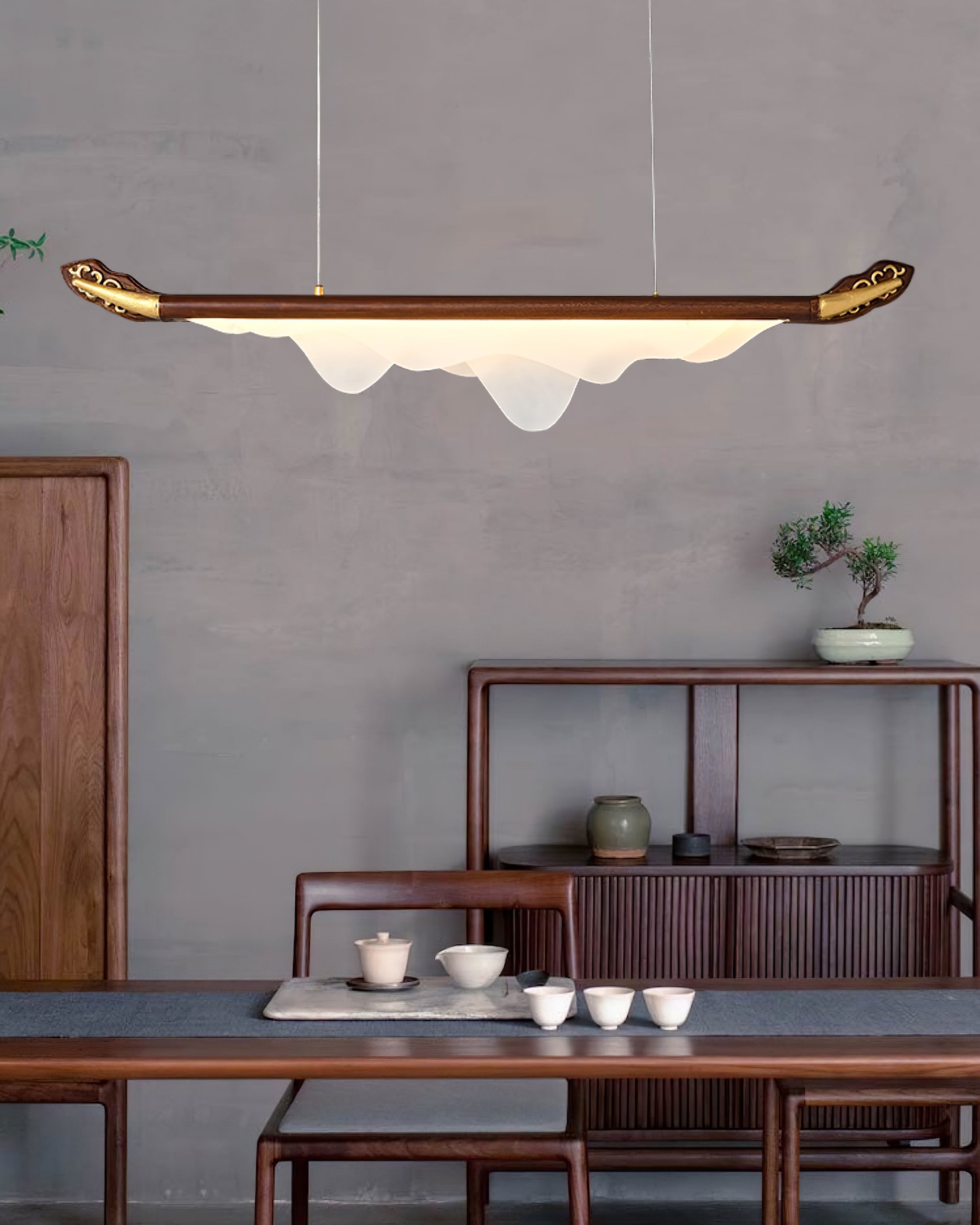 FENWICK CRYSTAL CROWN CHANDELIER