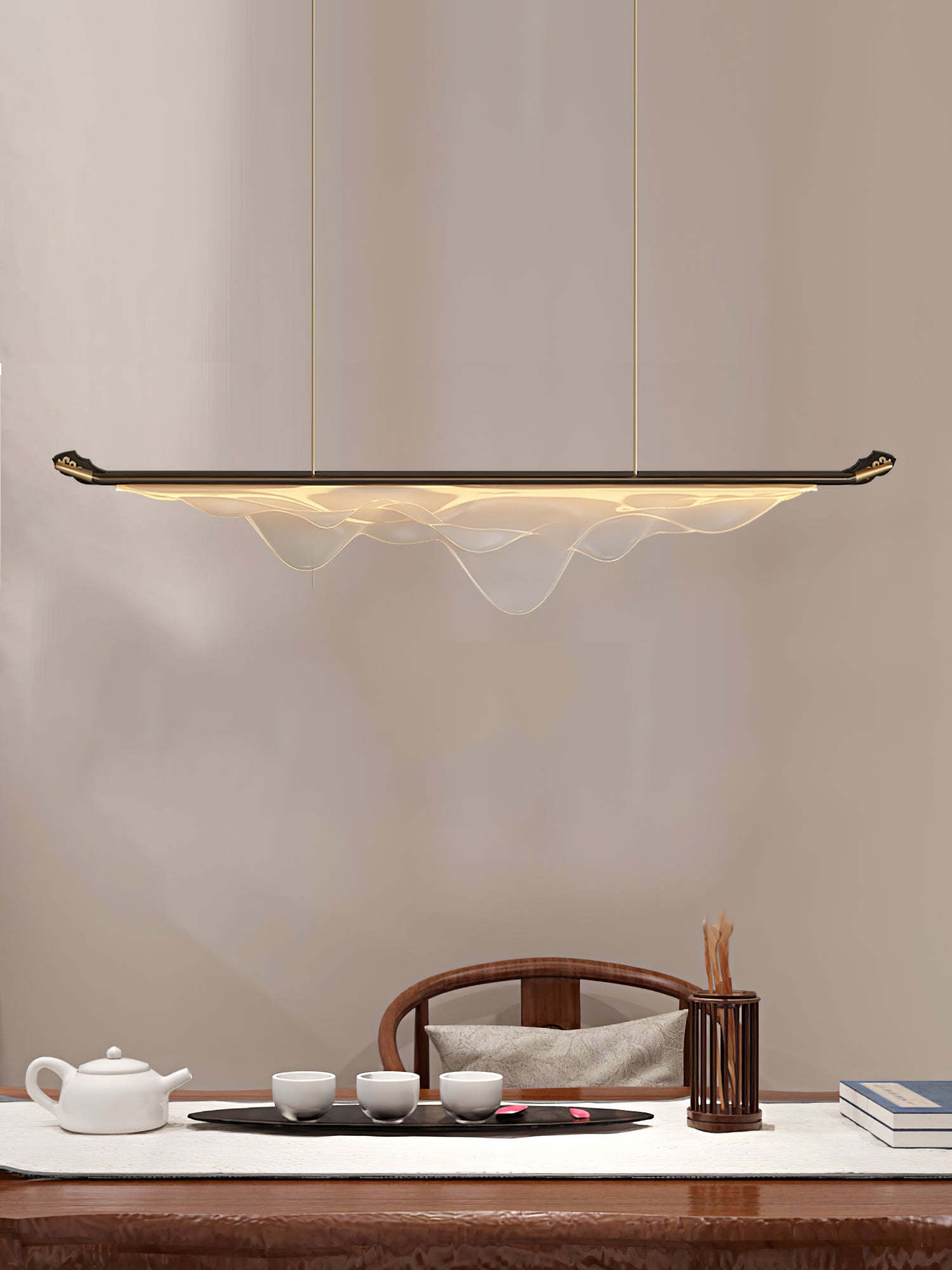 FENWICK CRYSTAL CROWN CHANDELIER
