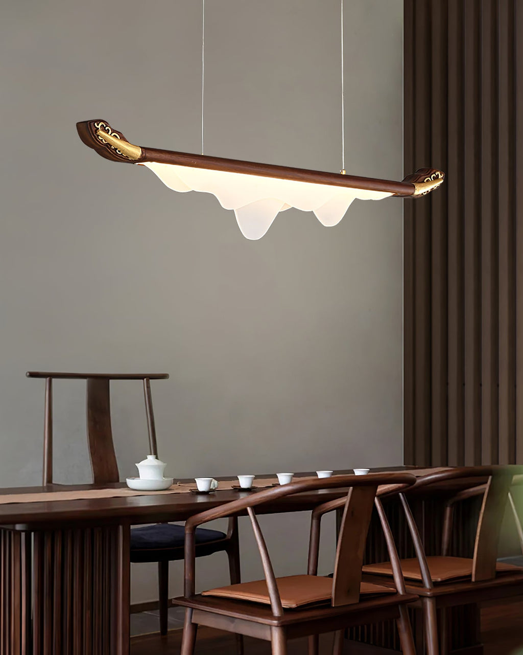 FENWICK CRYSTAL CROWN CHANDELIER