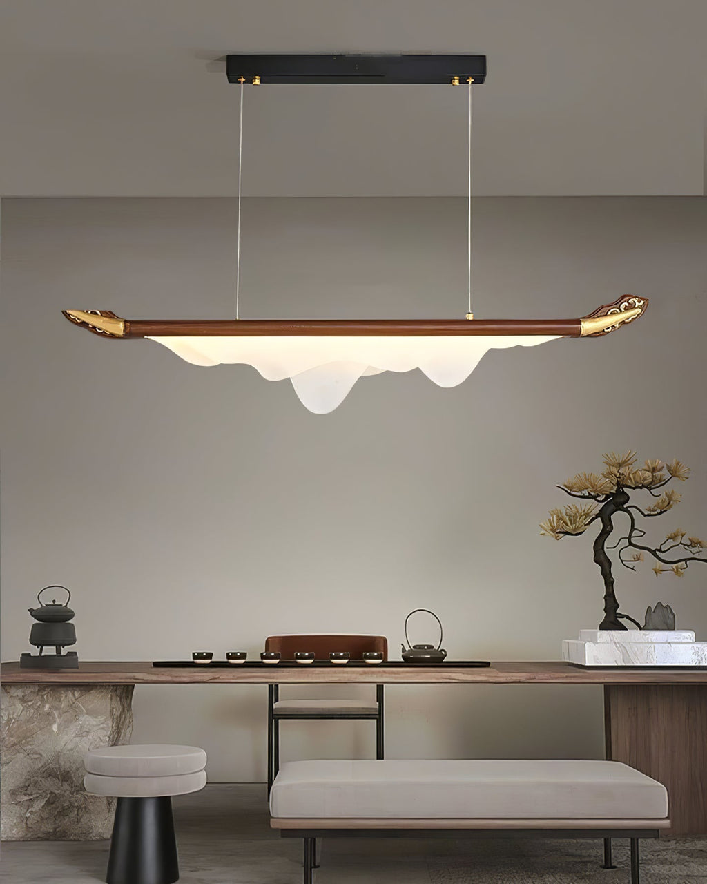 FENWICK CRYSTAL CROWN CHANDELIER