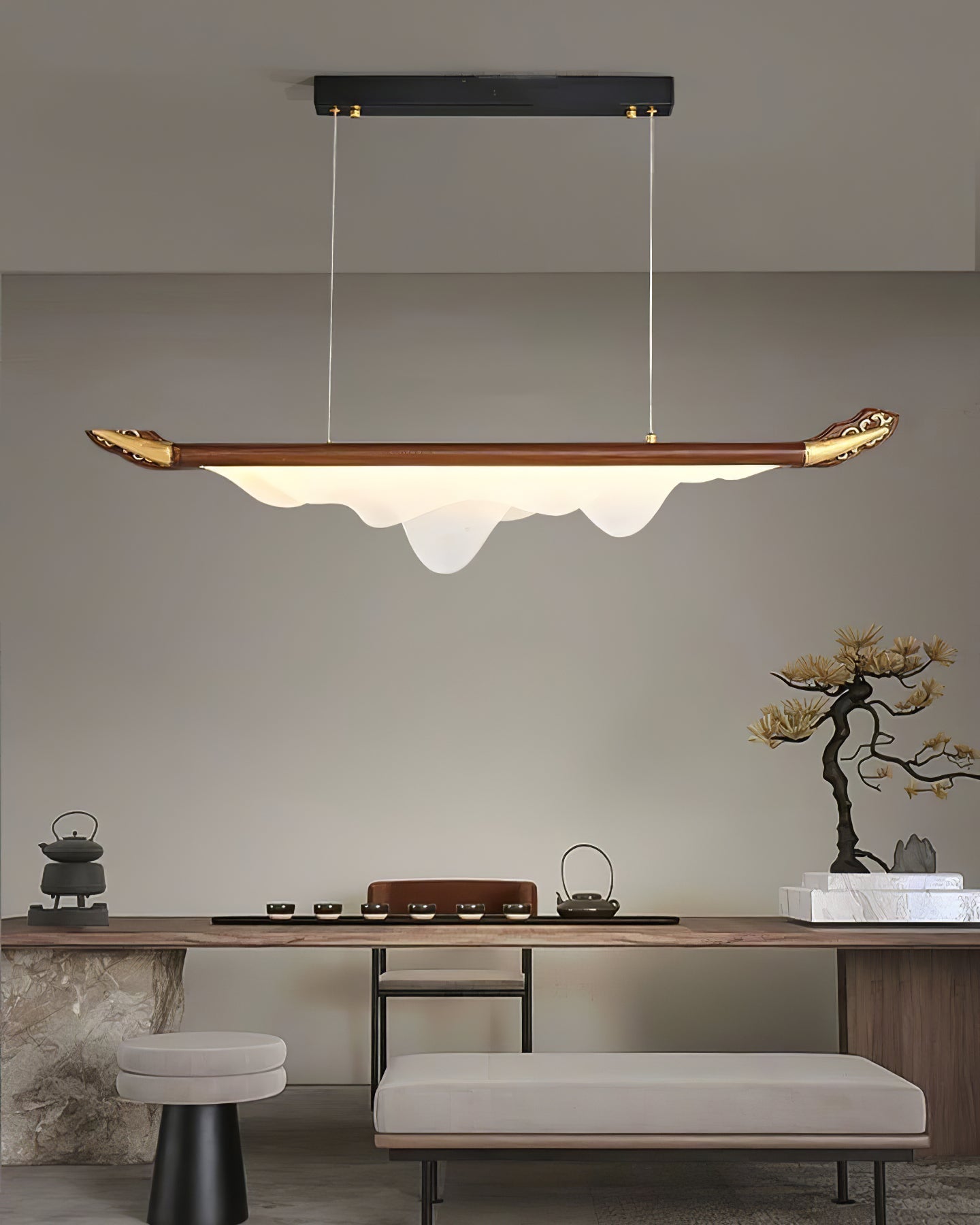 FENWICK CRYSTAL CROWN CHANDELIER