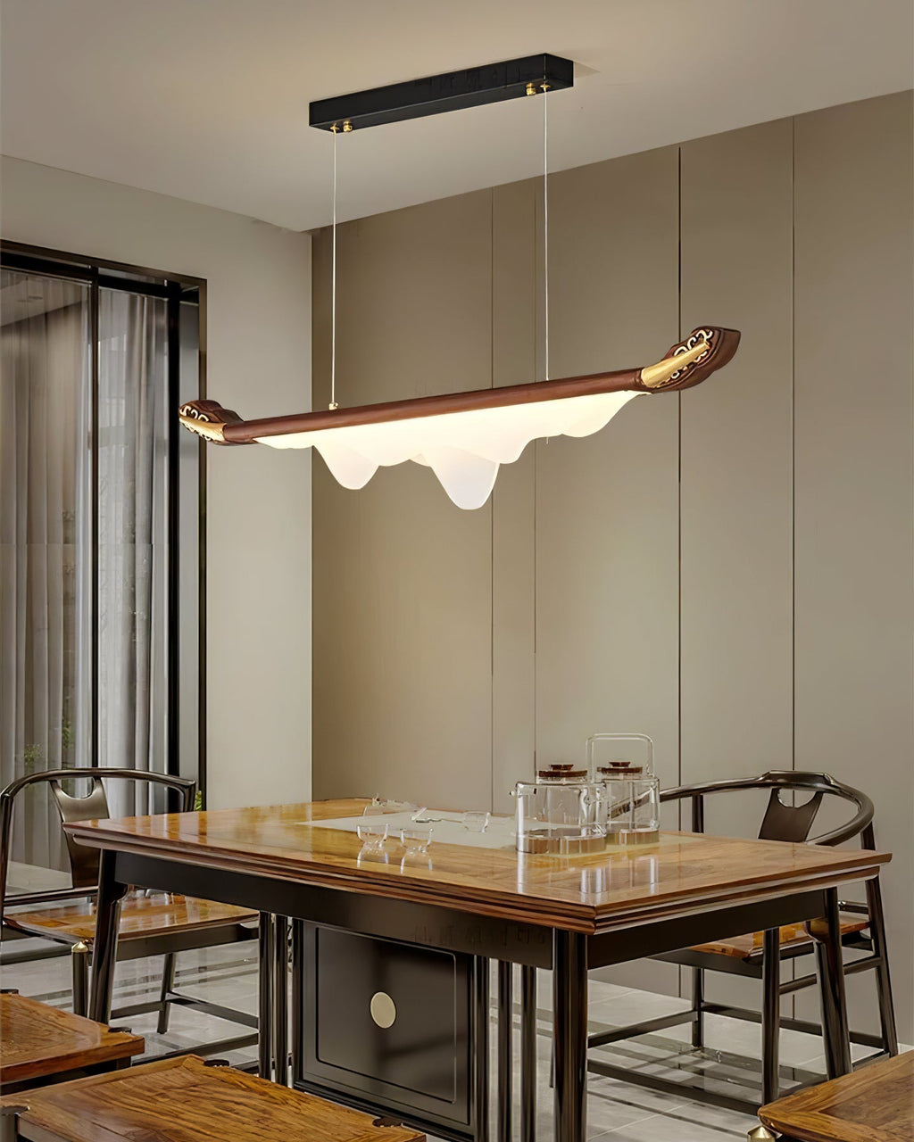 FENWICK CRYSTAL CROWN CHANDELIER