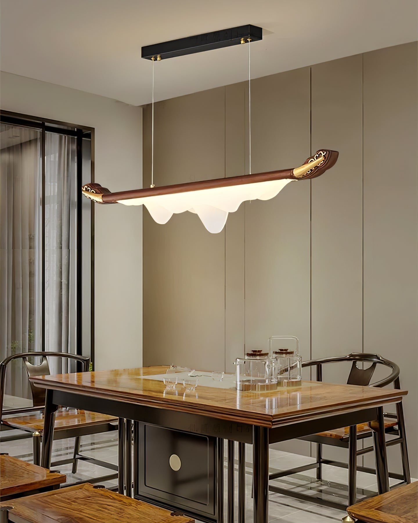 FENWICK CRYSTAL CROWN CHANDELIER