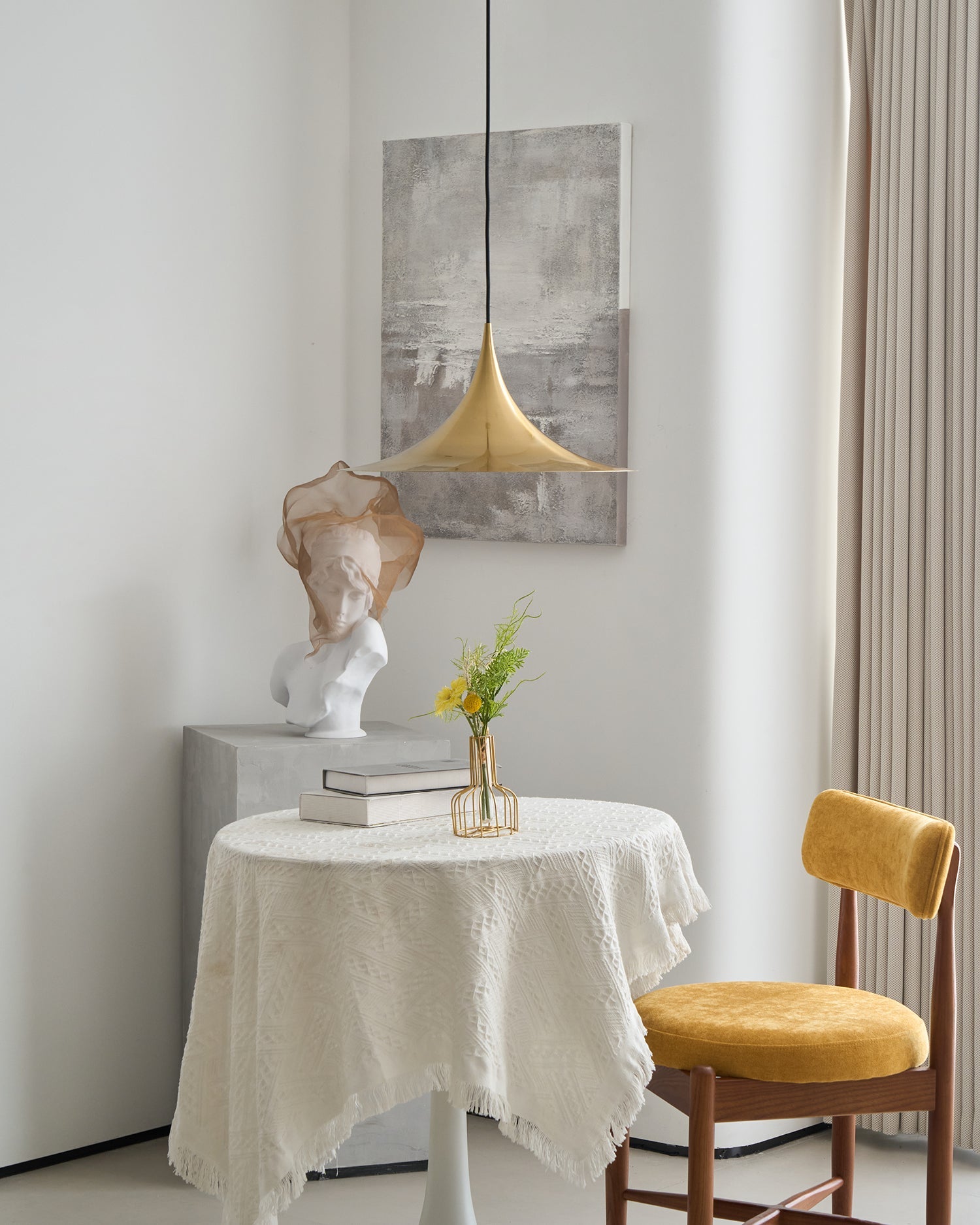 RAVENWOOD HEMISPHERICAL HANGING LANTERN