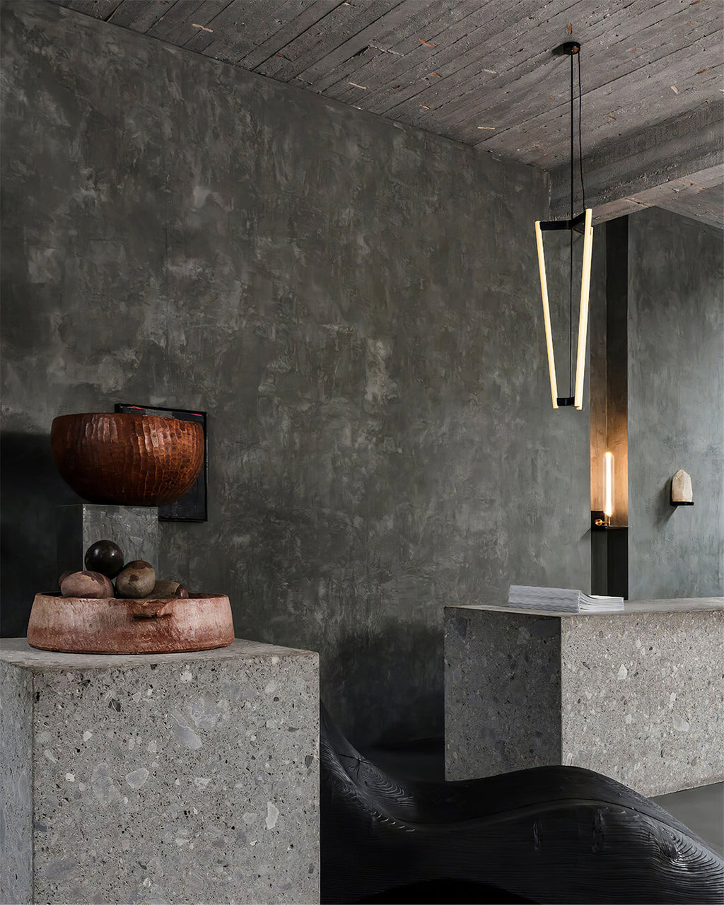 RAVENHALL INDUSTRIAL PIPE CEILING LIGHT