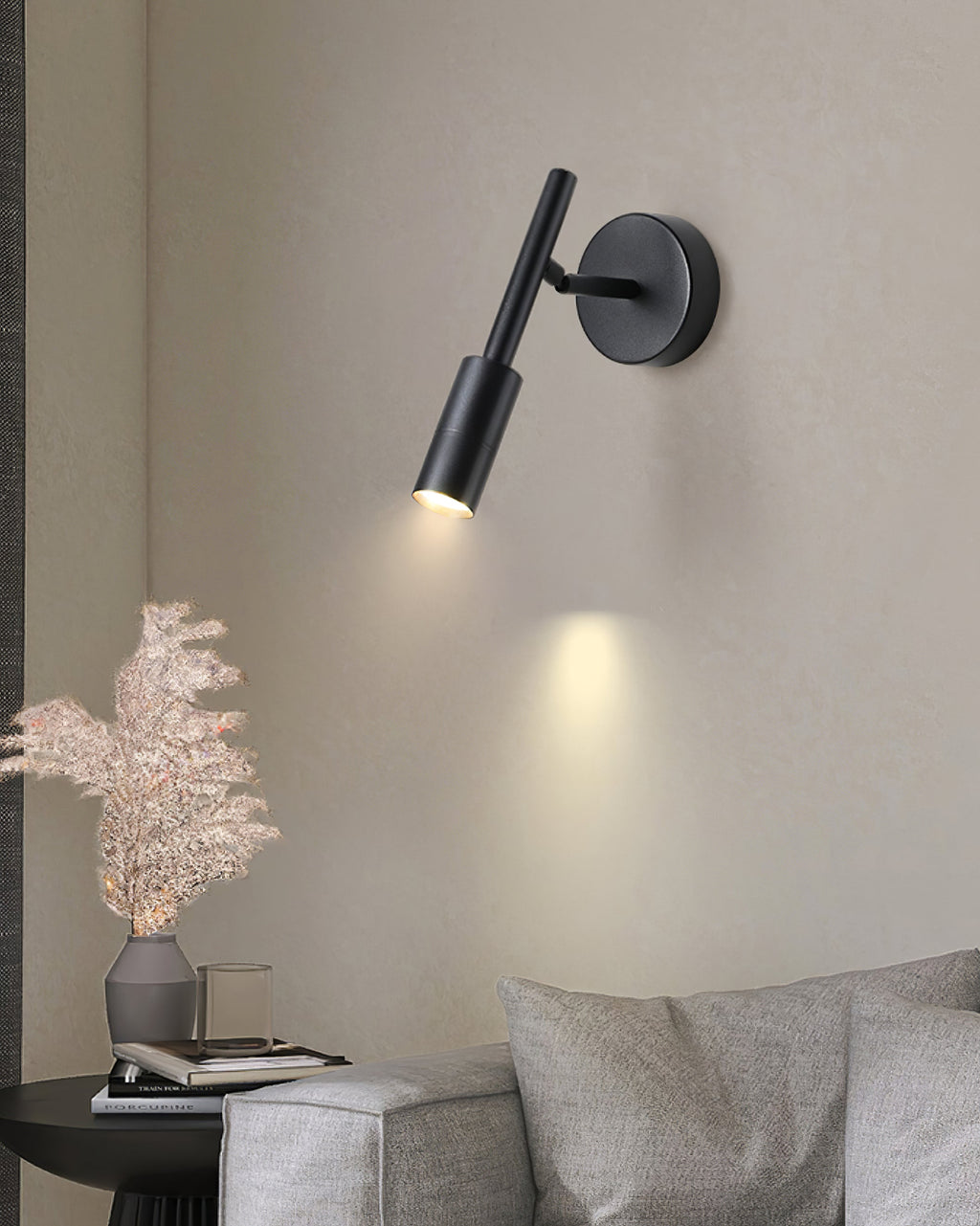 FENWICK RUSTIC BRASS WALL SCONCE
