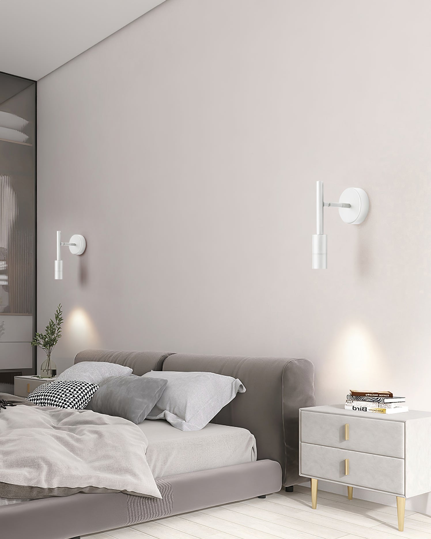 FENWICK RUSTIC BRASS WALL SCONCE