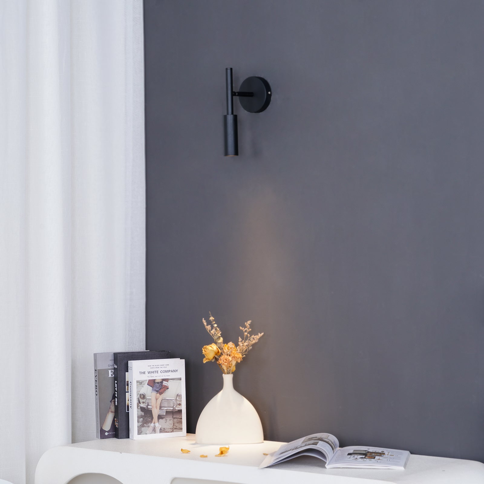 FENWICK RUSTIC BRASS WALL SCONCE