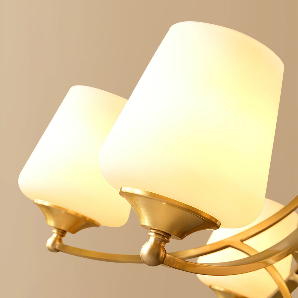 RAVENSHOE CRYSTAL DRAPED LIGHTING FIXTURE