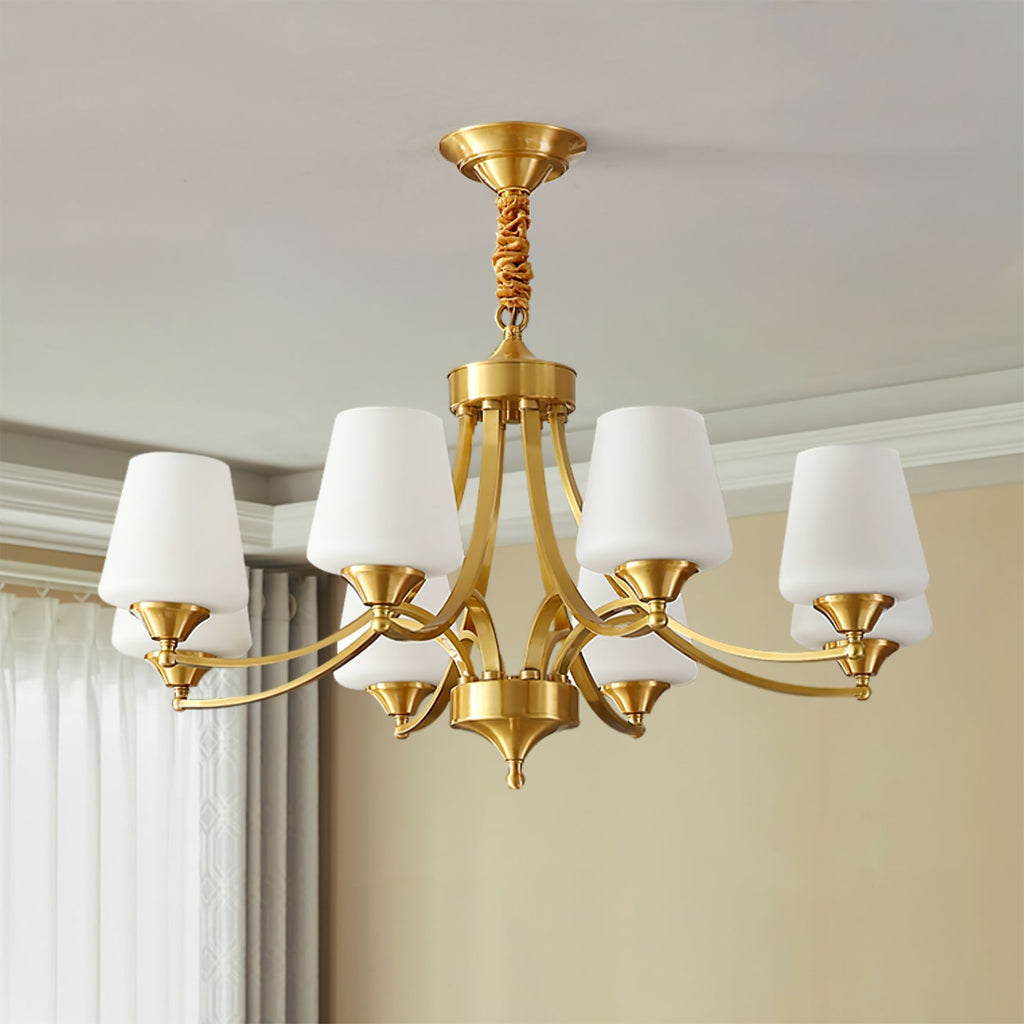 RAVENSHOE CRYSTAL DRAPED LIGHTING FIXTURE