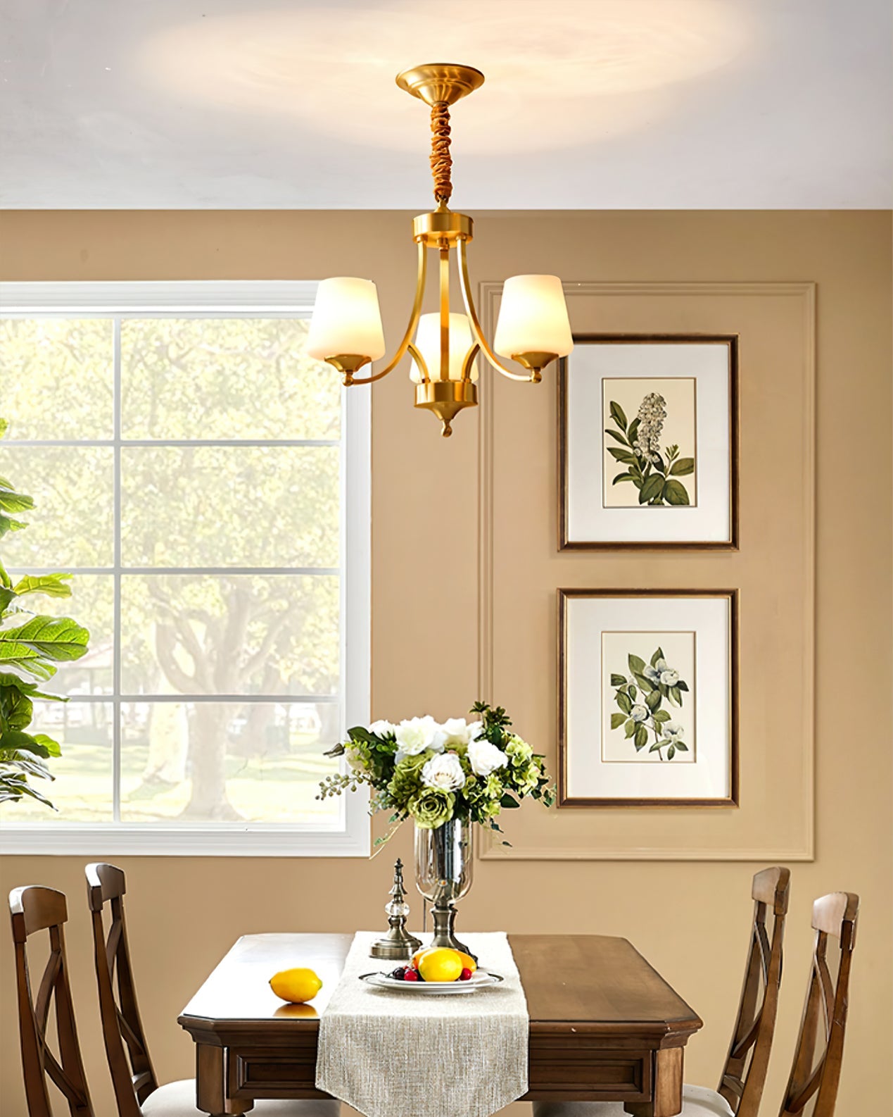 RAVENSHOE CRYSTAL DRAPED LIGHTING FIXTURE