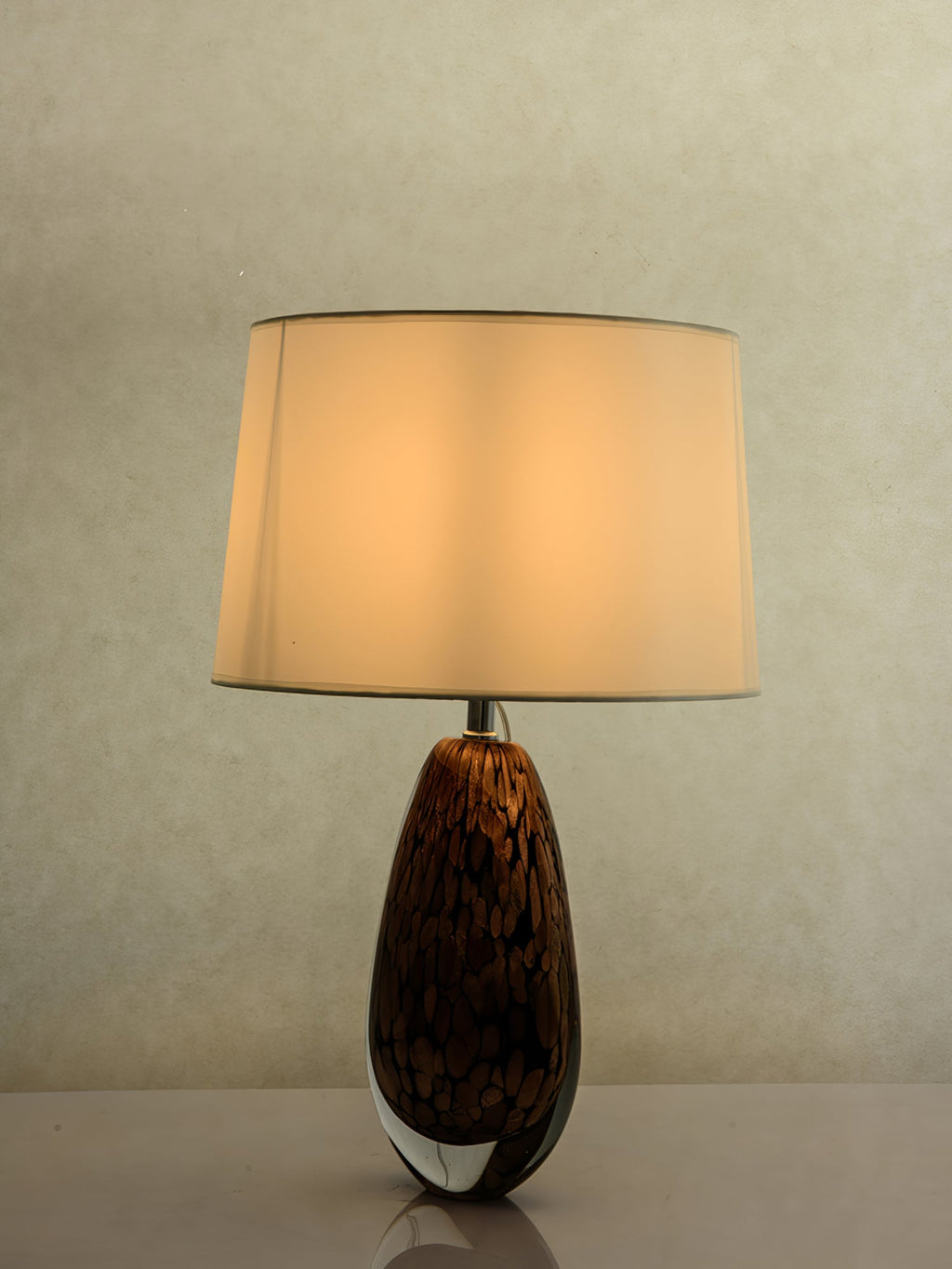 FENWICK WOVEN RATTAN TABLE LAMP