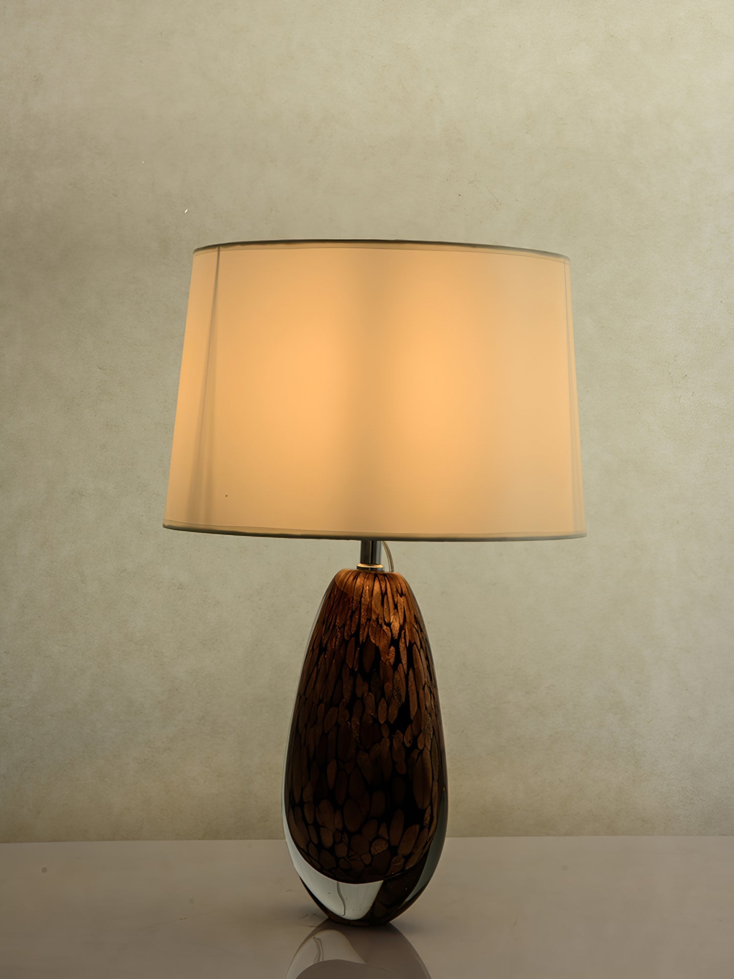 FENWICK WOVEN RATTAN TABLE LAMP