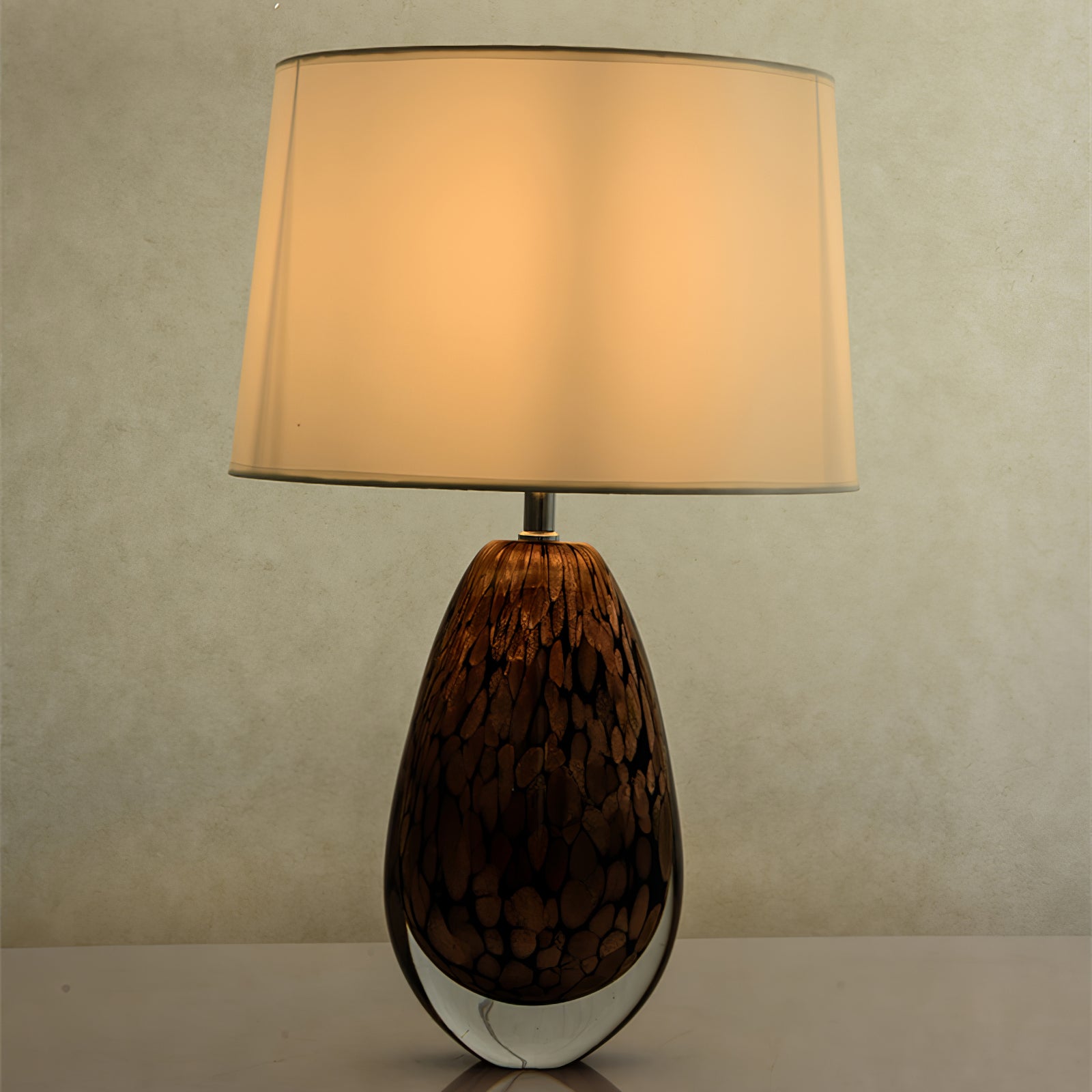 FENWICK WOVEN RATTAN TABLE LAMP