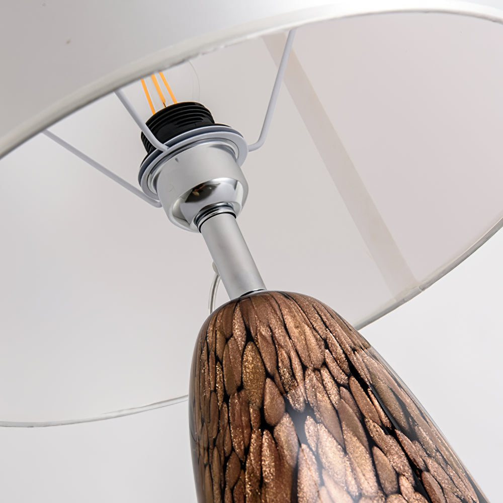 FENWICK WOVEN RATTAN TABLE LAMP