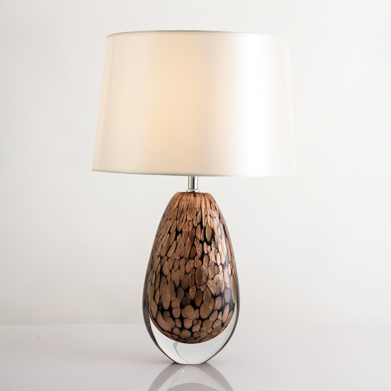 FENWICK WOVEN RATTAN TABLE LAMP