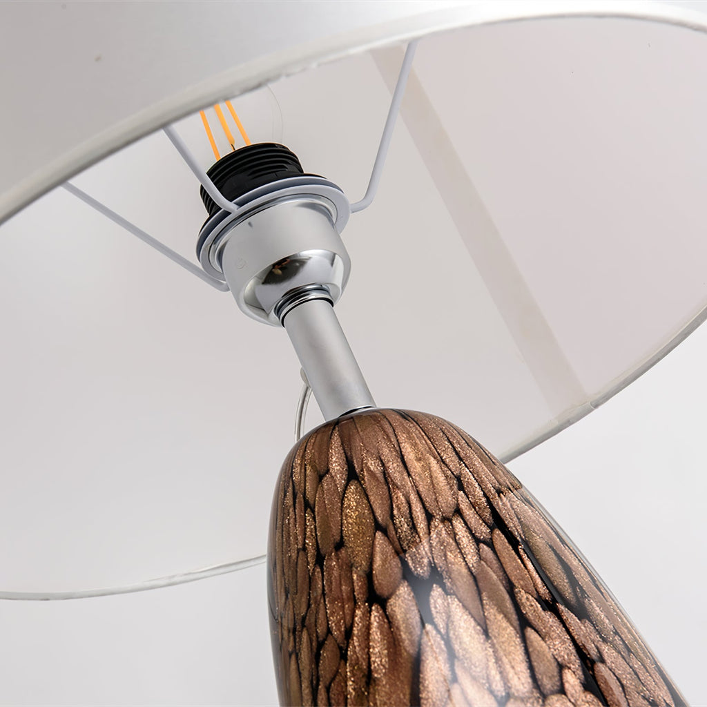 FENWICK WOVEN RATTAN TABLE LAMP