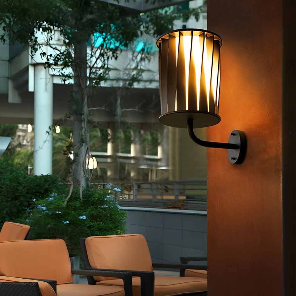 WINTHROP TWISTED WATERPROOF LED OUTDOOR WALL SCONCE
