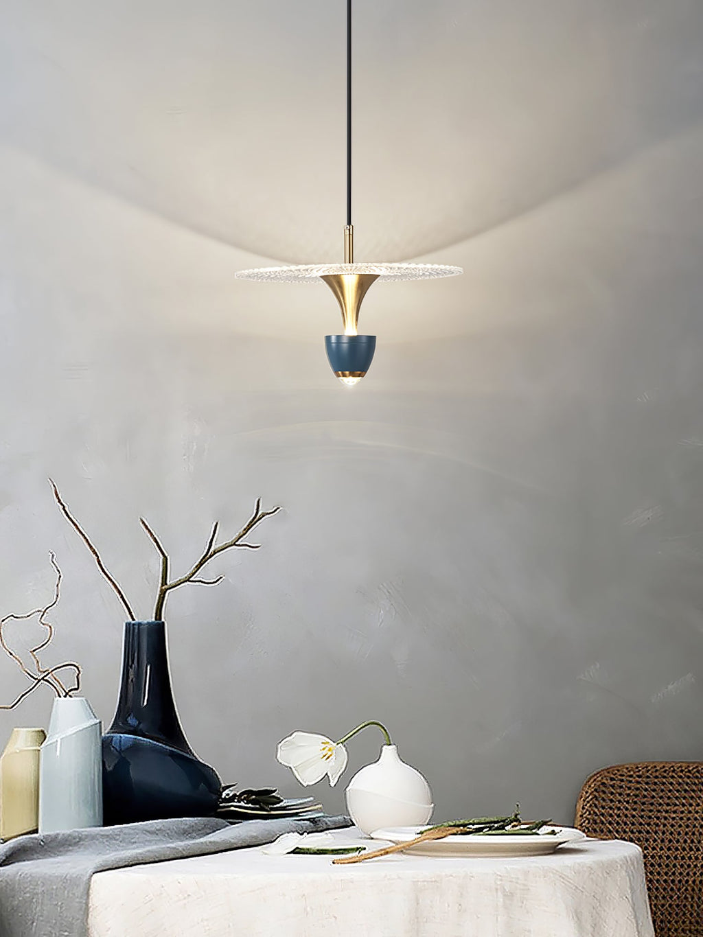 ASTONIA AERODYNAMIC GLASS HANGING LAMP