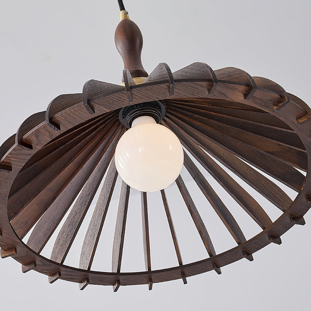 HAWTHORNE CANOPY WOODEN LANTERN