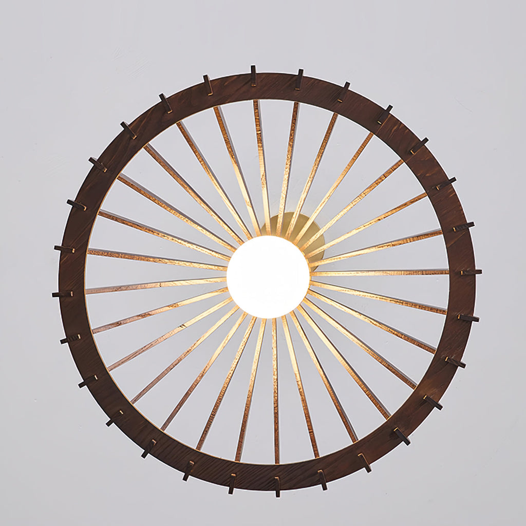 HAWTHORNE CANOPY WOODEN LANTERN