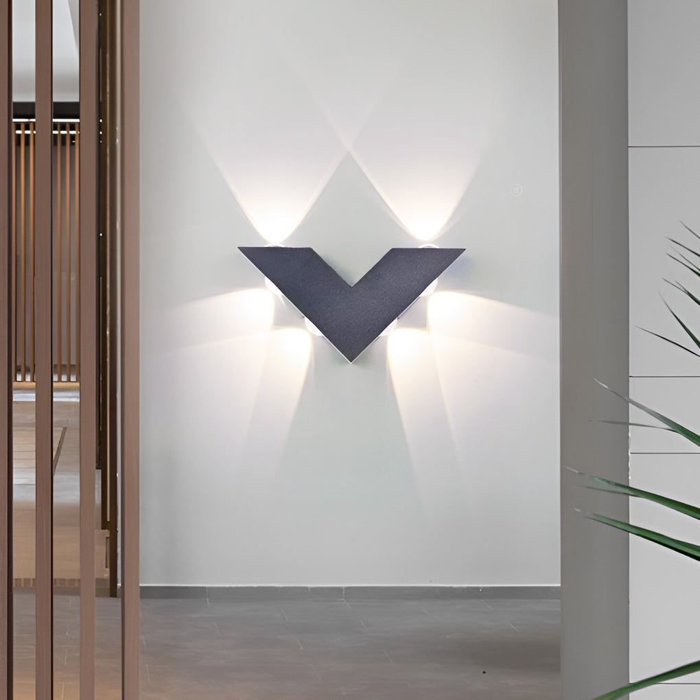 WINTERBOURNE V-SHAPE OUTDOOR LED WALL WASHER LIGHT