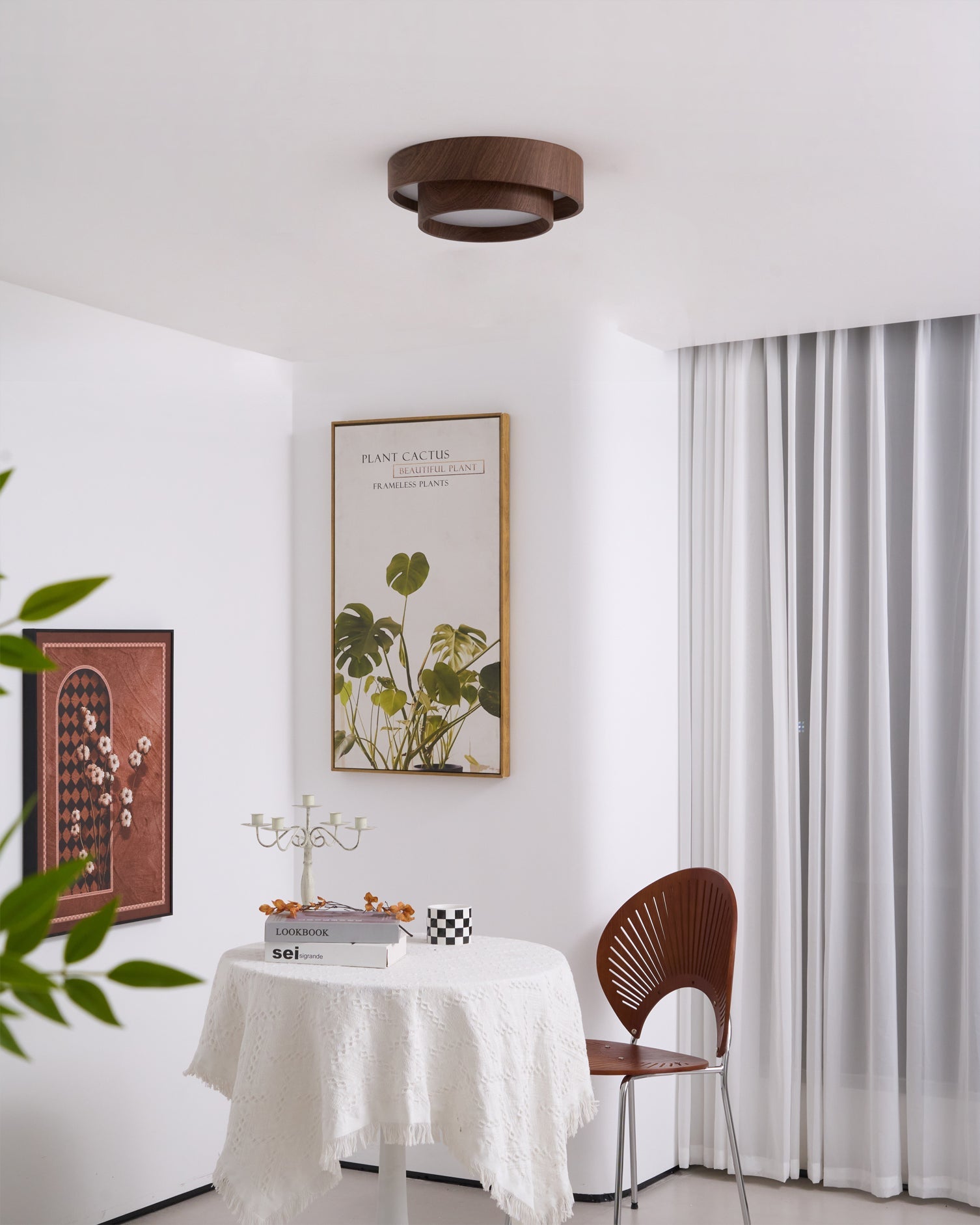 WINTHROP LUMINOUS ORB CEILING LIGHT
