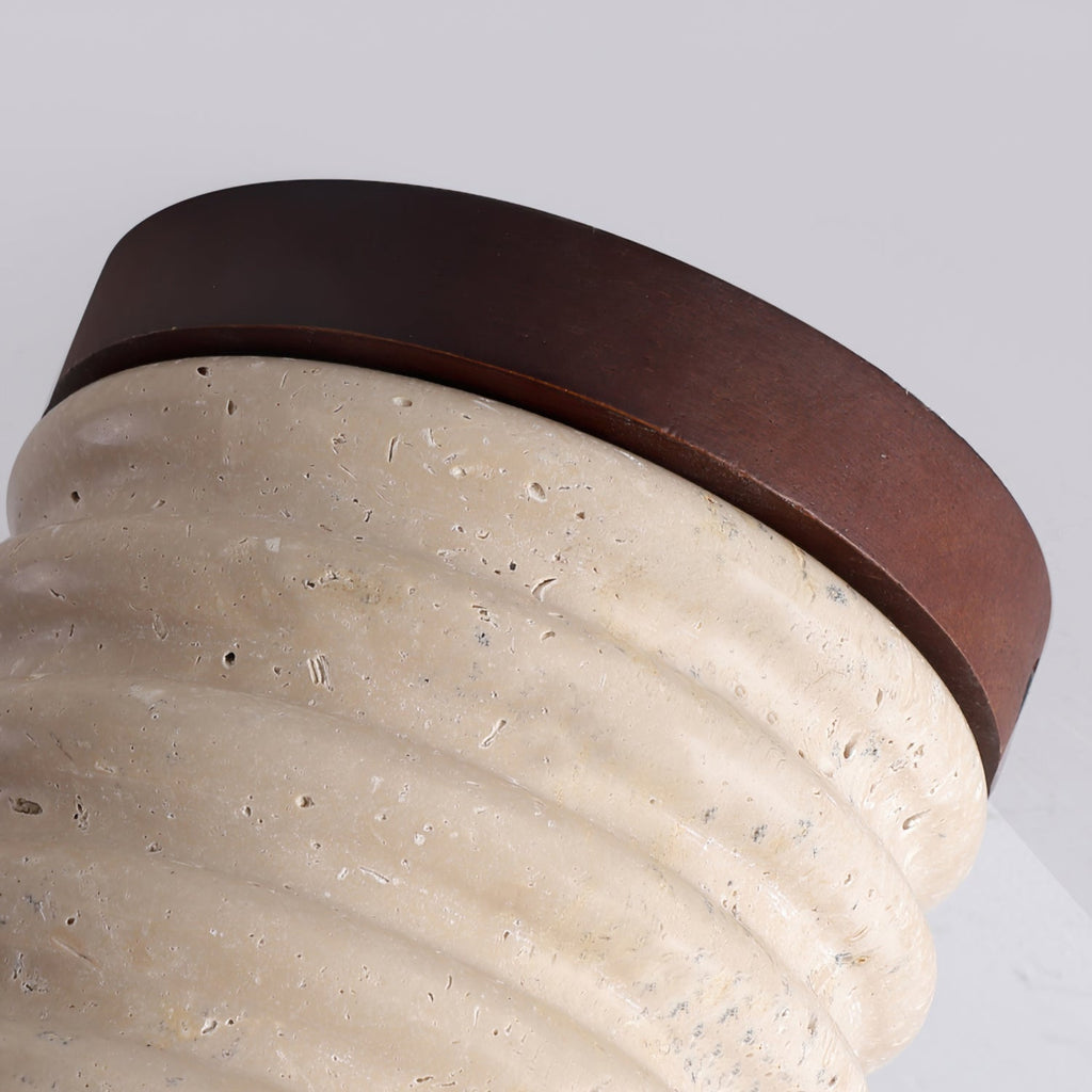 Winthrop Travertine Pendant Illumination