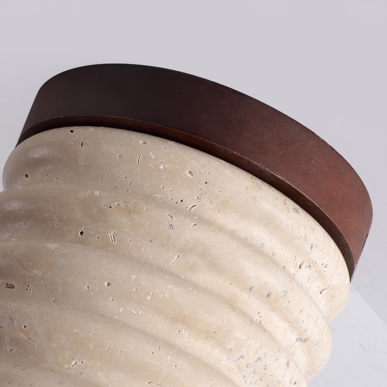 Winthrop Travertine Pendant Illumination