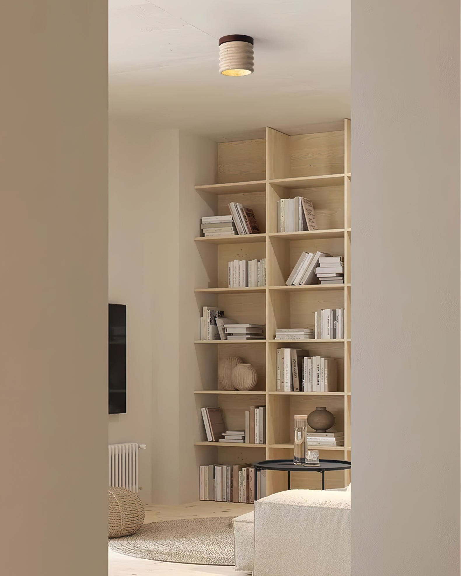 Winthrop Travertine Pendant Illumination