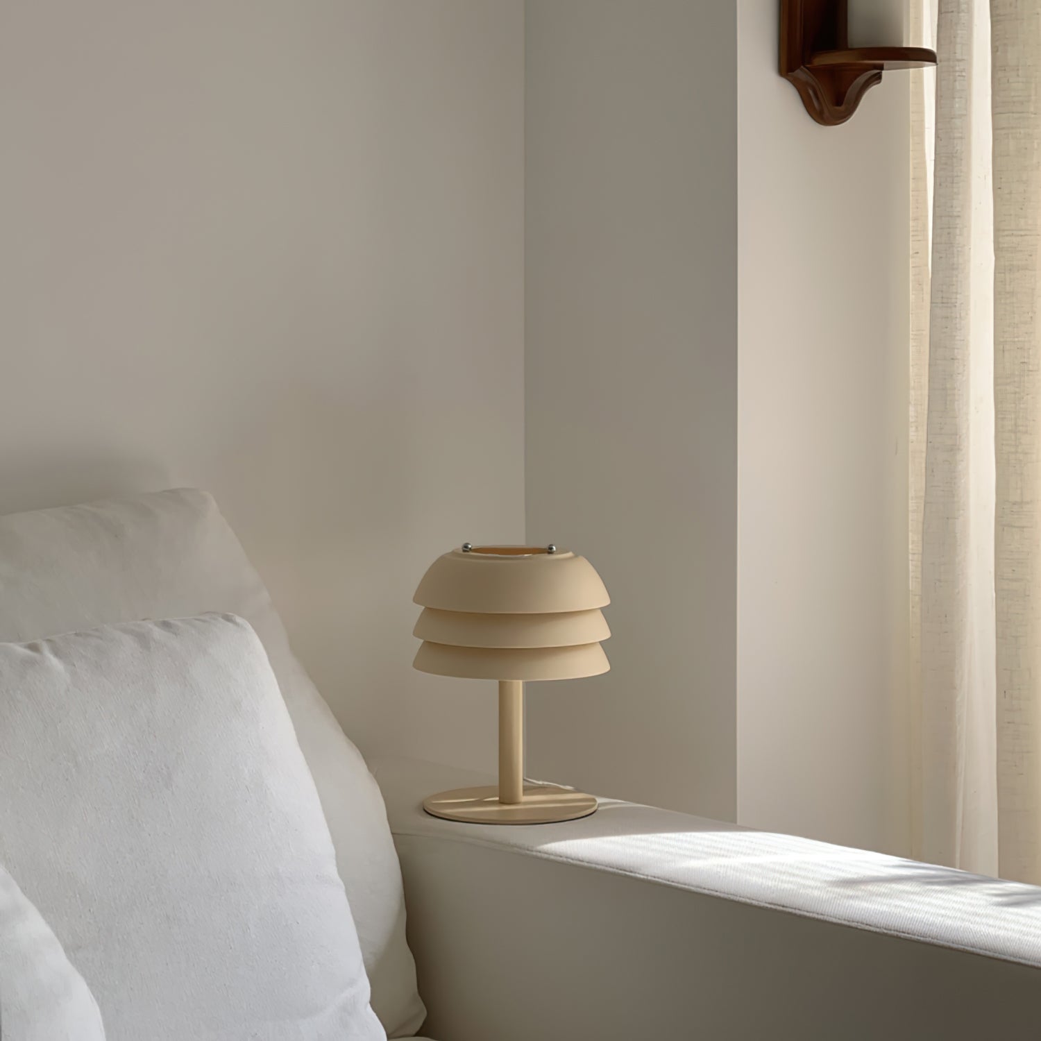 WINTHROP GLAZED CERAMIC TABLE LANTERN