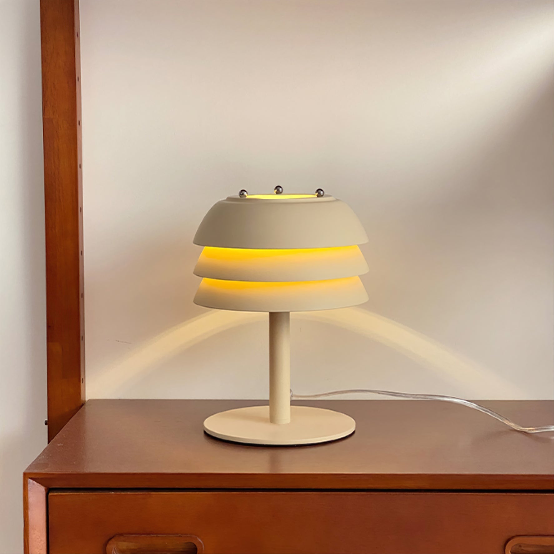 WINTHROP GLAZED CERAMIC TABLE LANTERN
