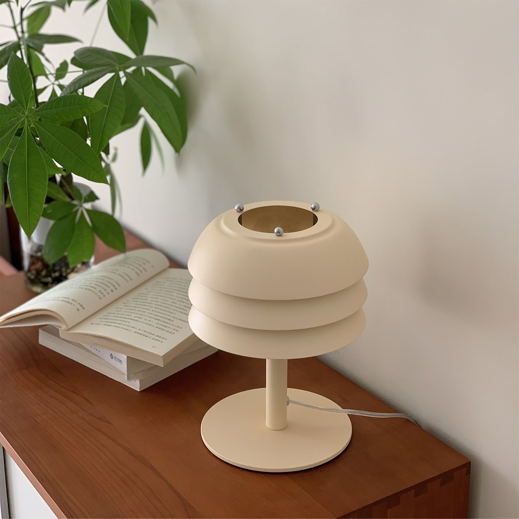 WINTHROP GLAZED CERAMIC TABLE LANTERN