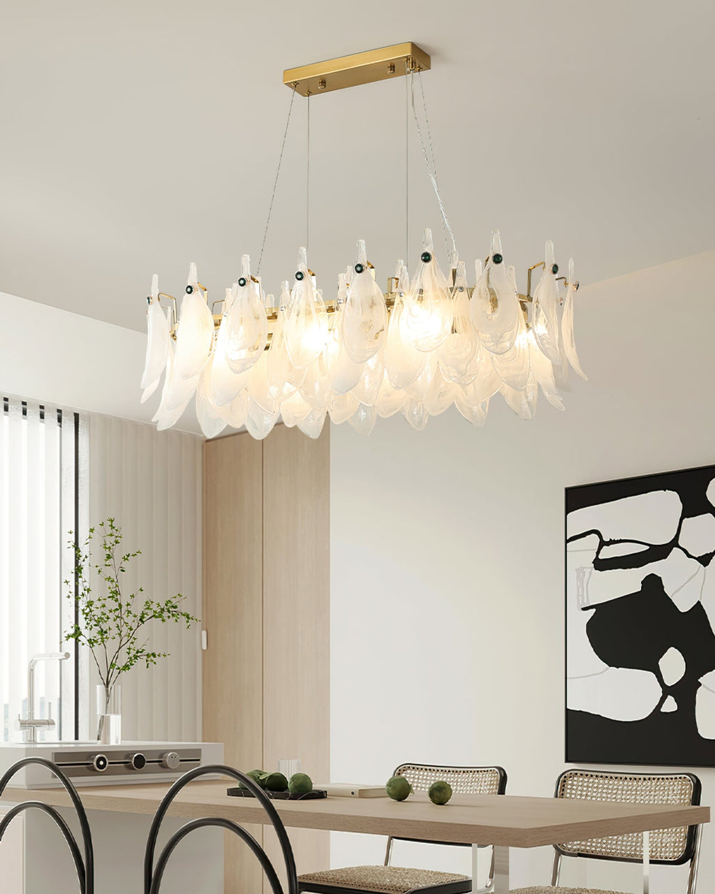 WHITBY CLOUD CRYSTAL CEILING LANTERN