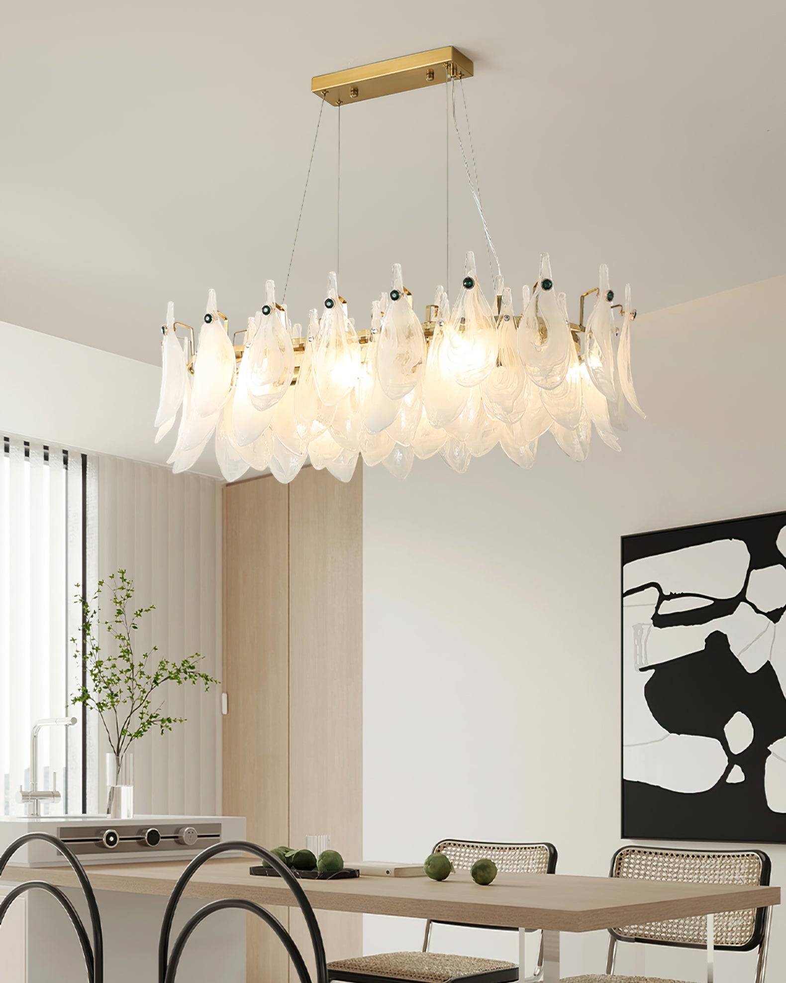 WHITBY CLOUD CRYSTAL CEILING LANTERN