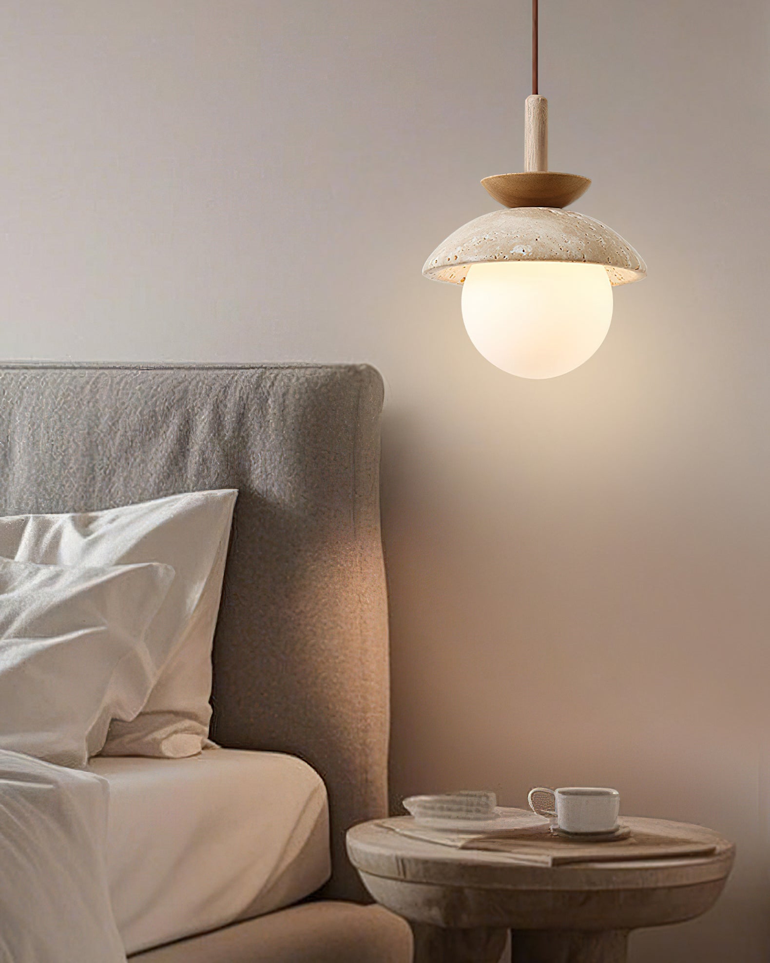 WINTHROP GLASS DROPLET HANGING LAMP