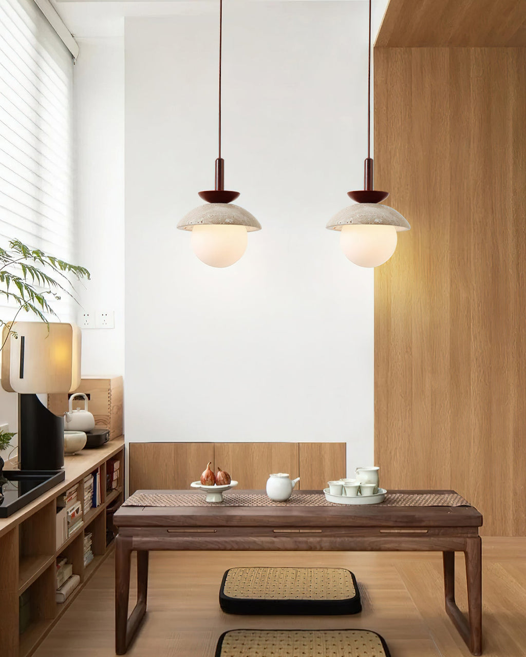 WINTHROP GLASS DROPLET HANGING LAMP