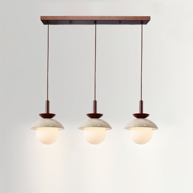 WINTHROP GLASS DROPLET HANGING LAMP