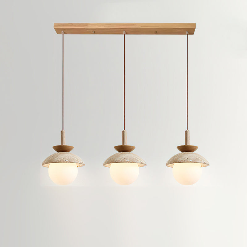 WINTHROP GLASS DROPLET HANGING LAMP