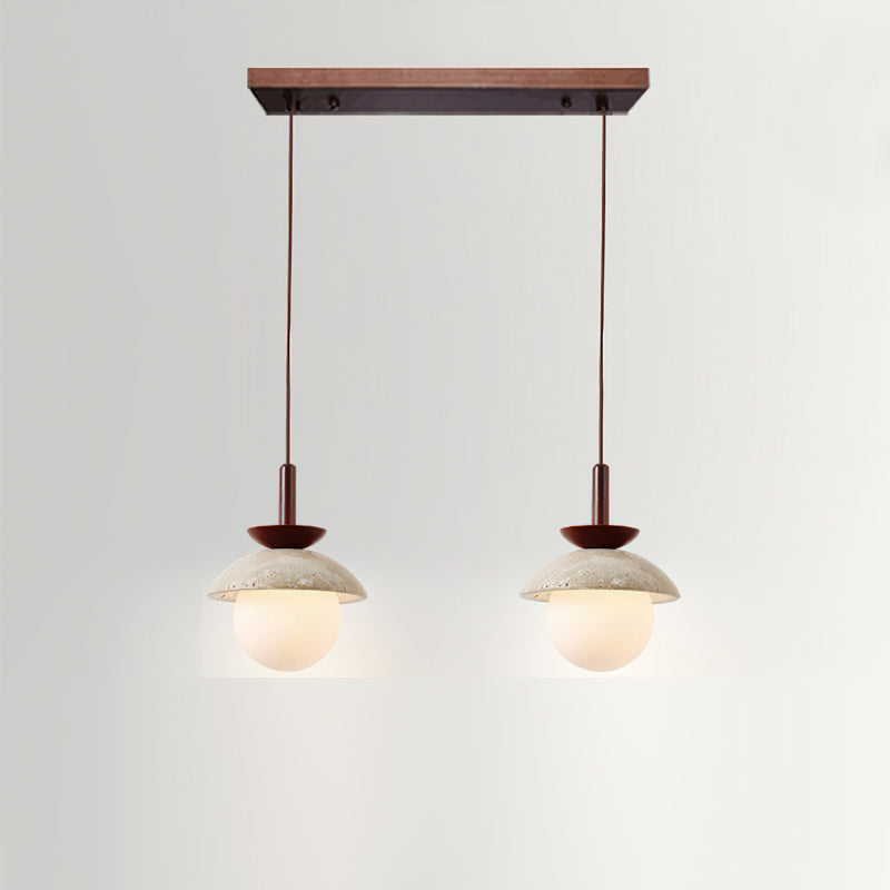 WINTHROP GLASS DROPLET HANGING LAMP