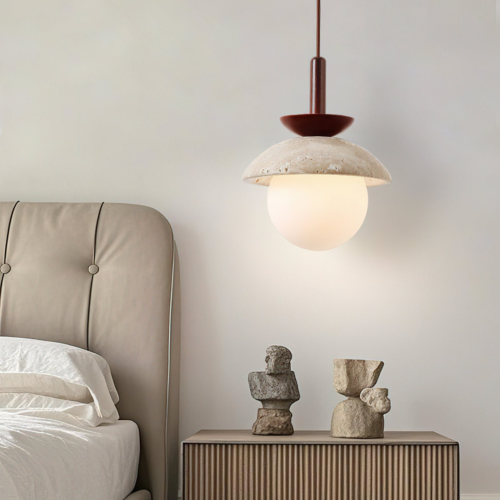 WINTHROP GLASS DROPLET HANGING LAMP